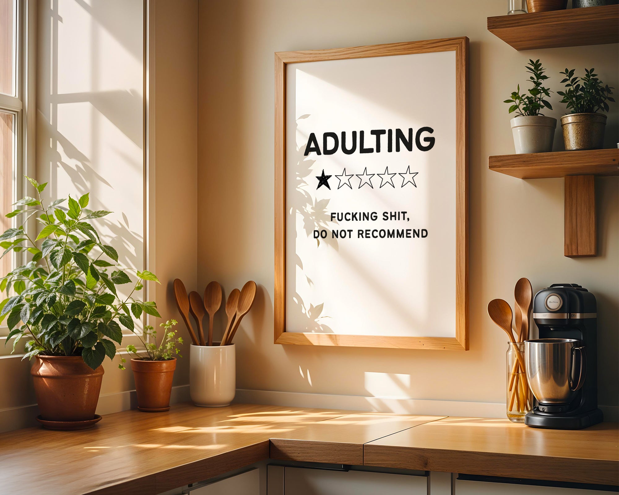 Adulting, Fucking Shit Do Not Recommend Print