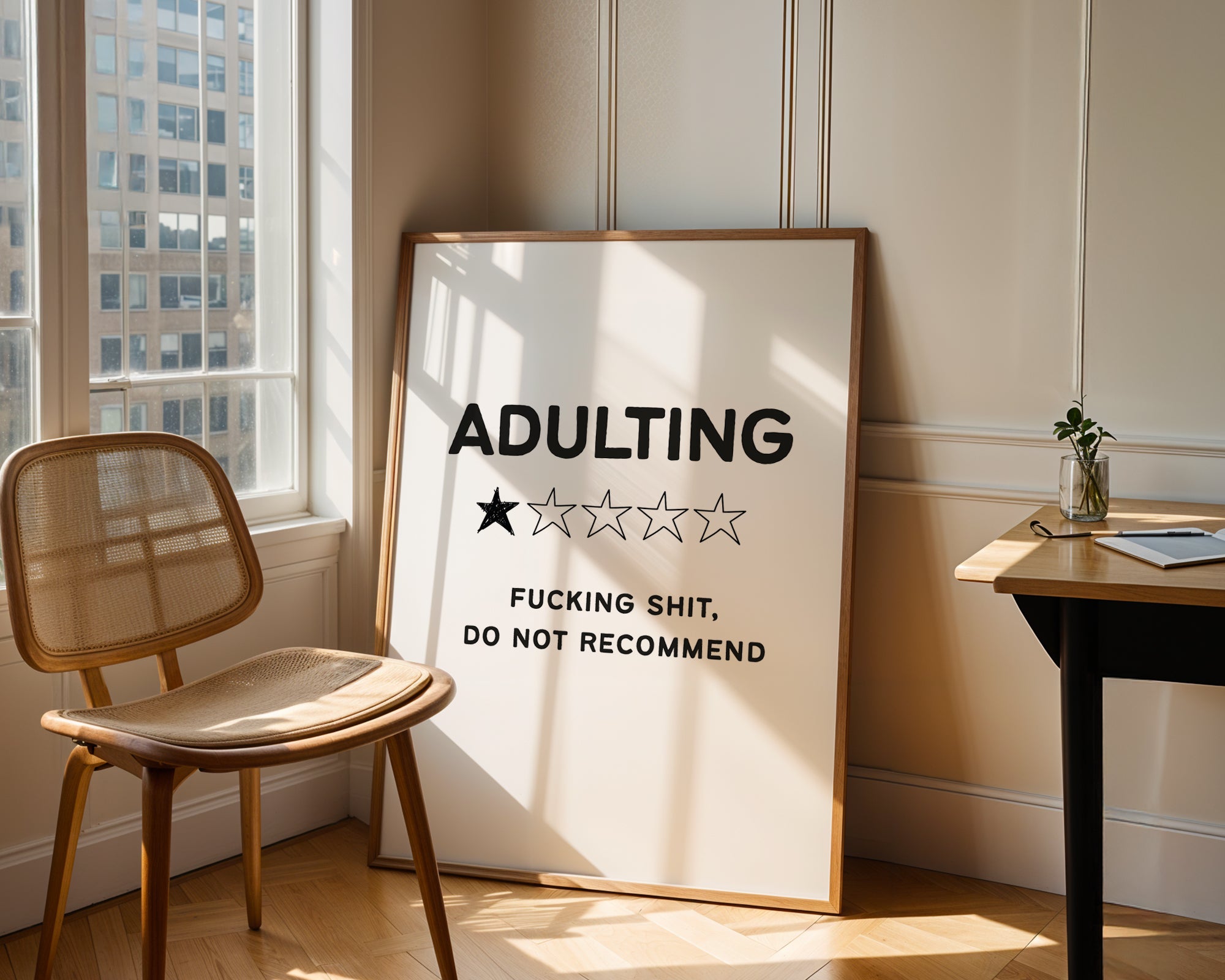 Adulting, Fucking Shit Do Not Recommend Print