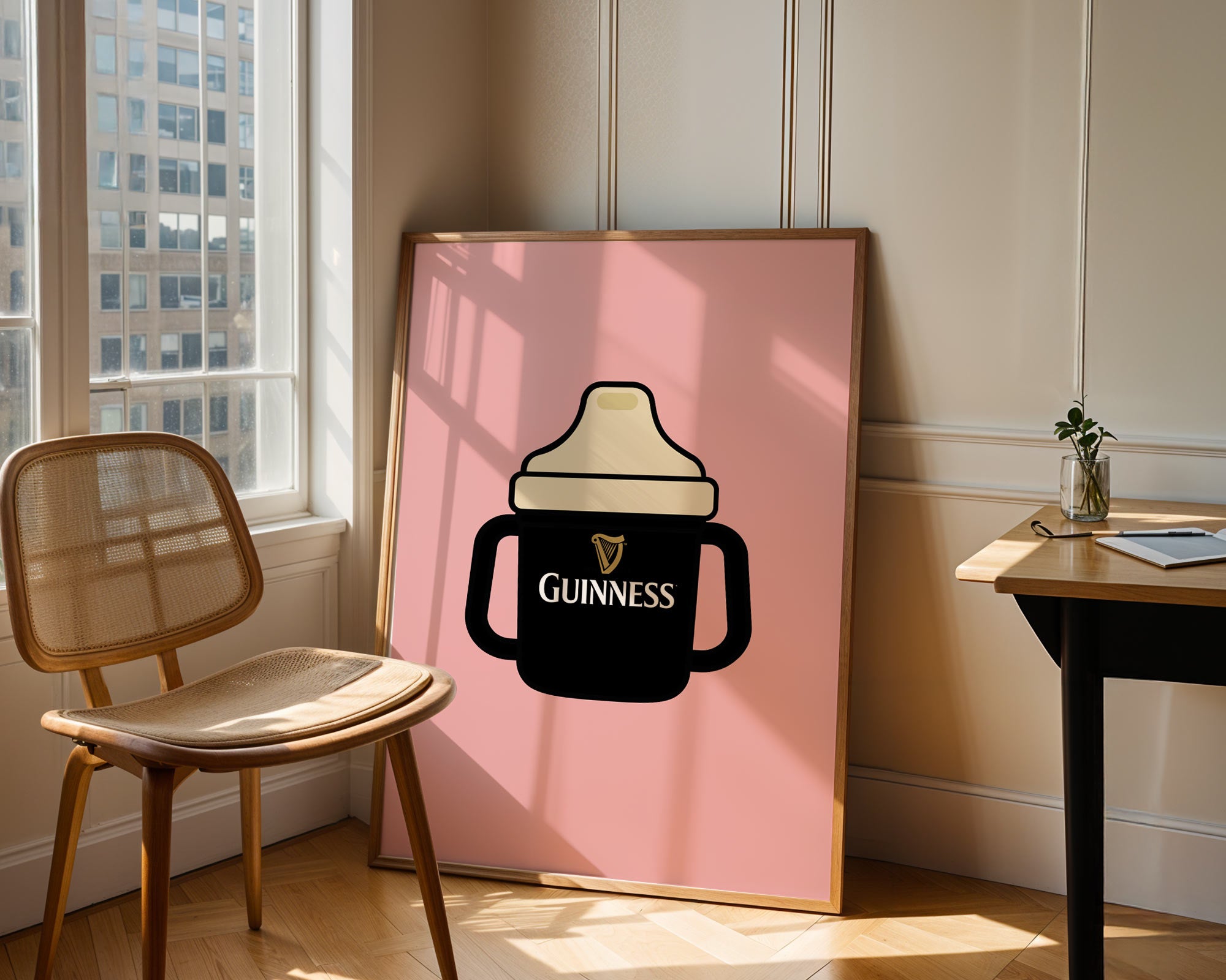 Baby Guinness Wall Art Print