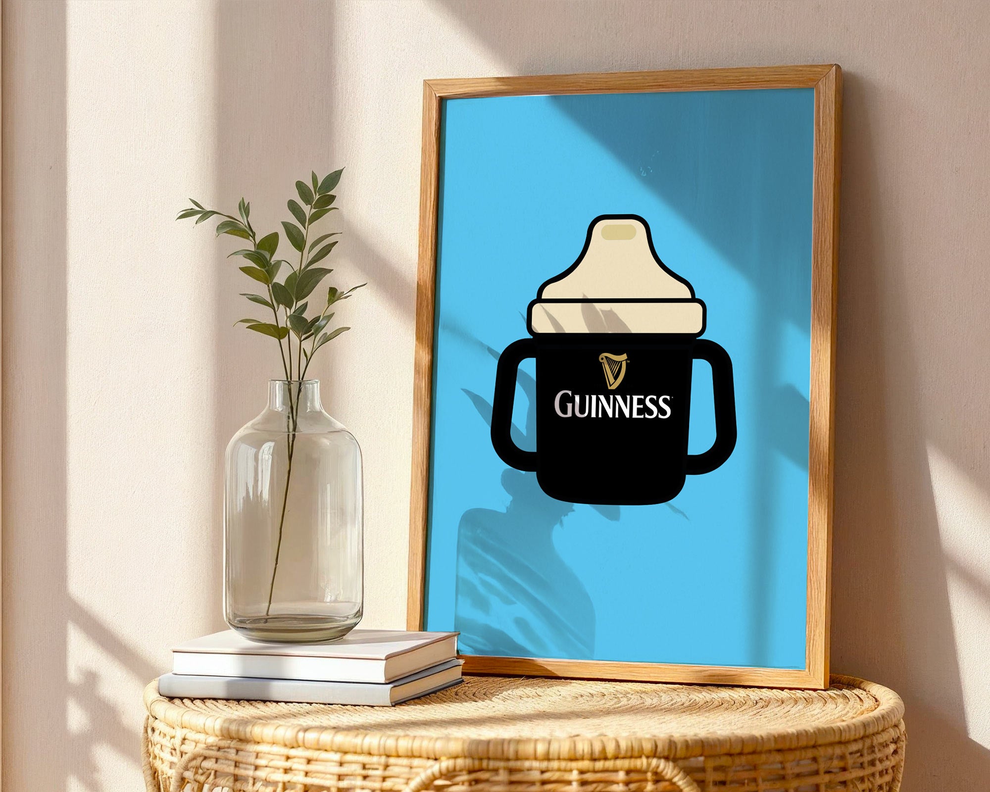 Baby Guinness Wall Art Print