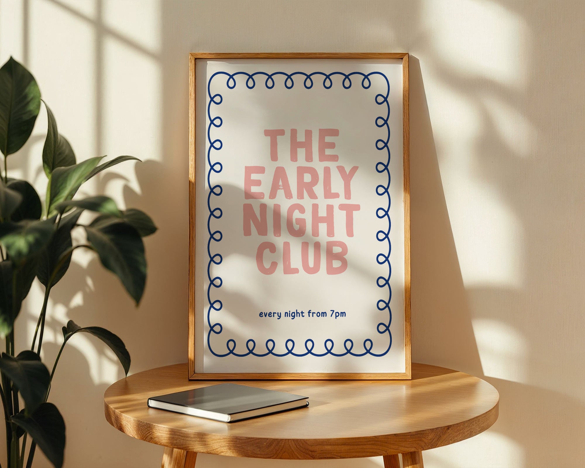 The Early Night Club Print