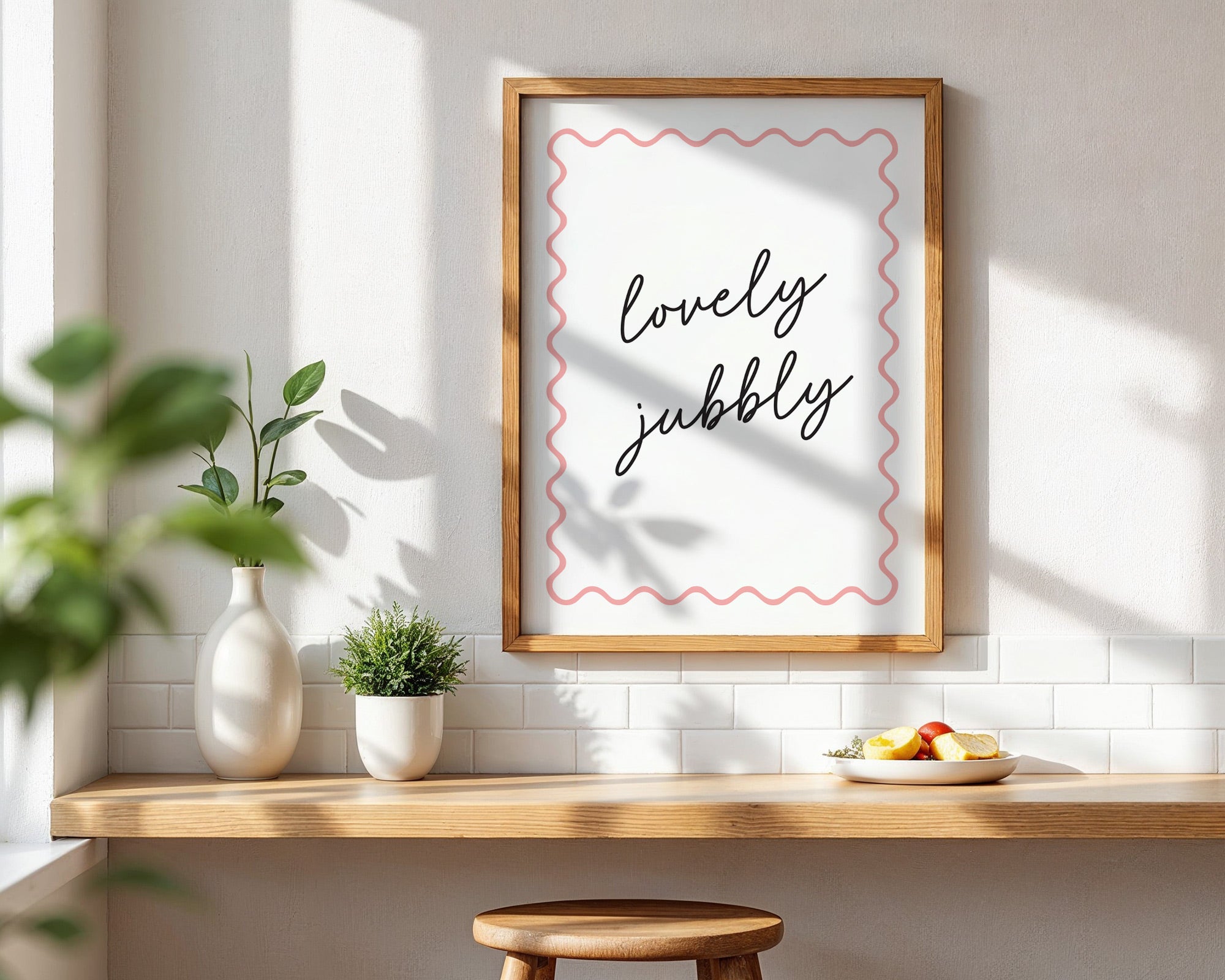 Lovely Jubbly Home Print