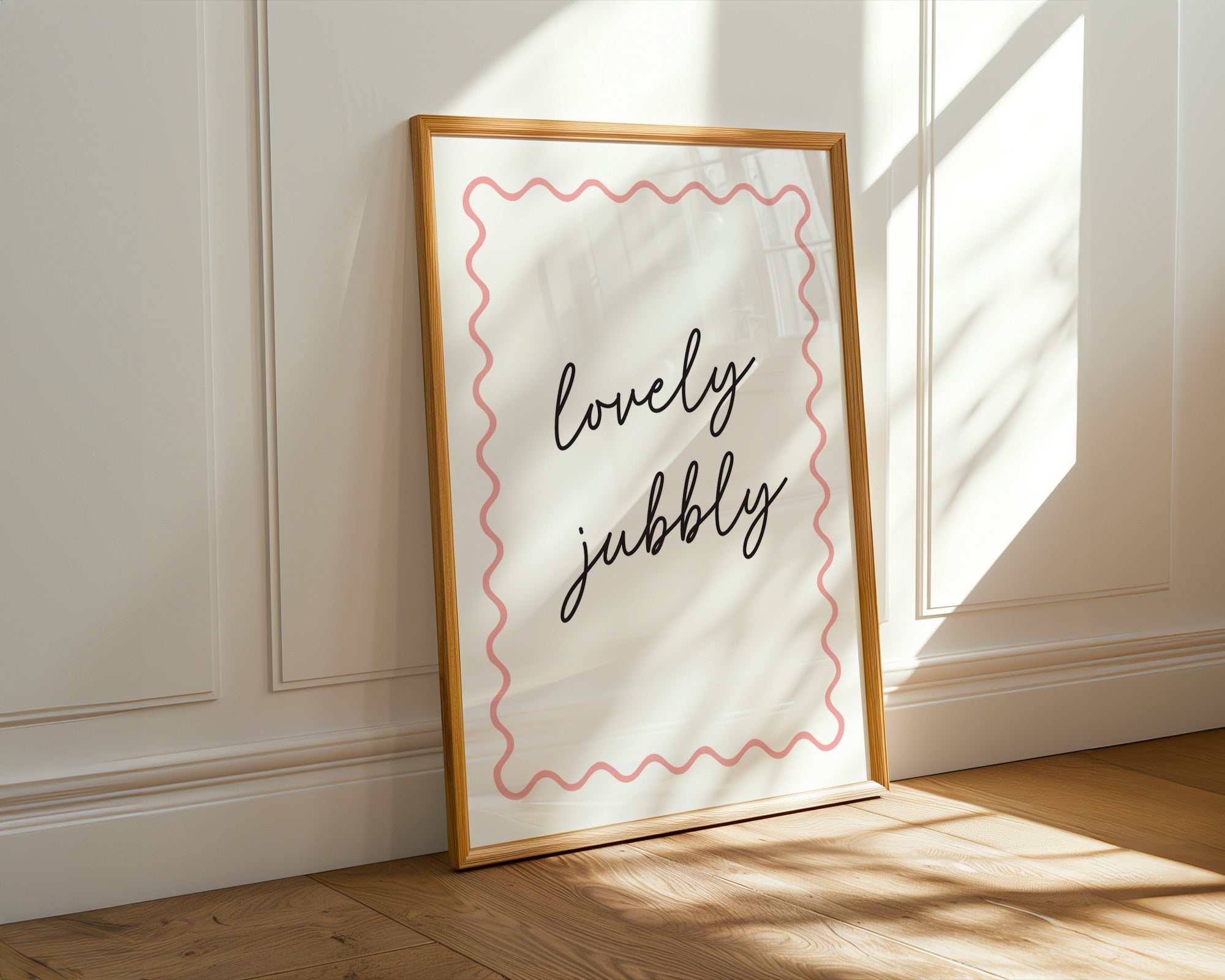 Lovely Jubbly Home Print