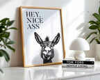 hey nice ass bathroom print