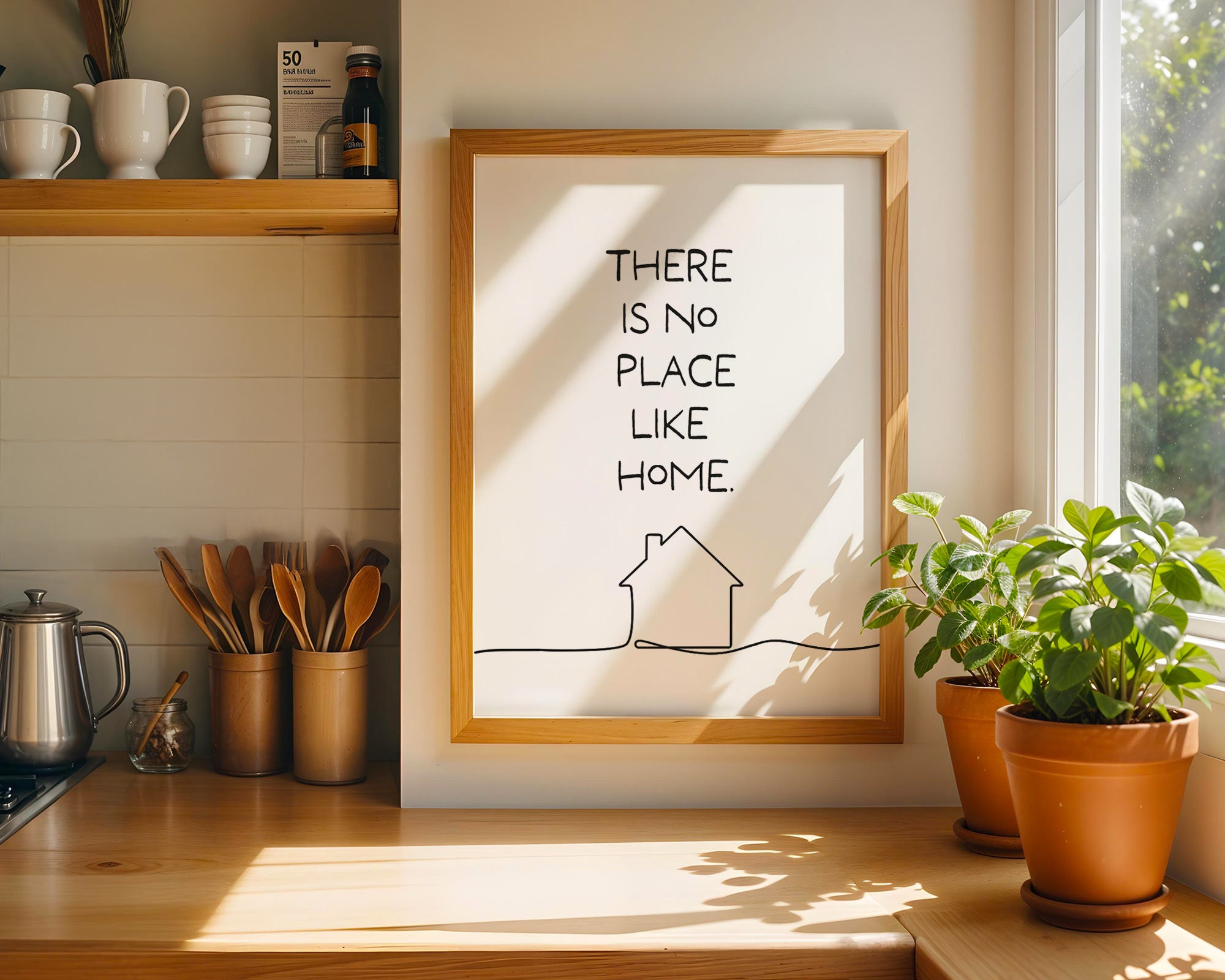 no place like home hallway print